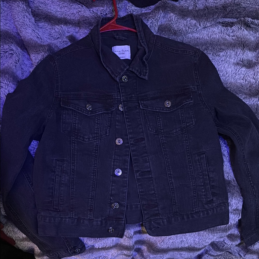 Urban Outfitters Black Denim Jacket